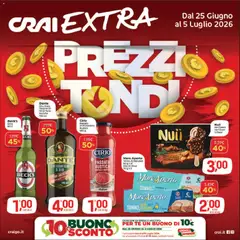 Anteprima dell'opuscolo CRAI volantino Extra Torino dal negozio CRAI valido da 25/06/2026