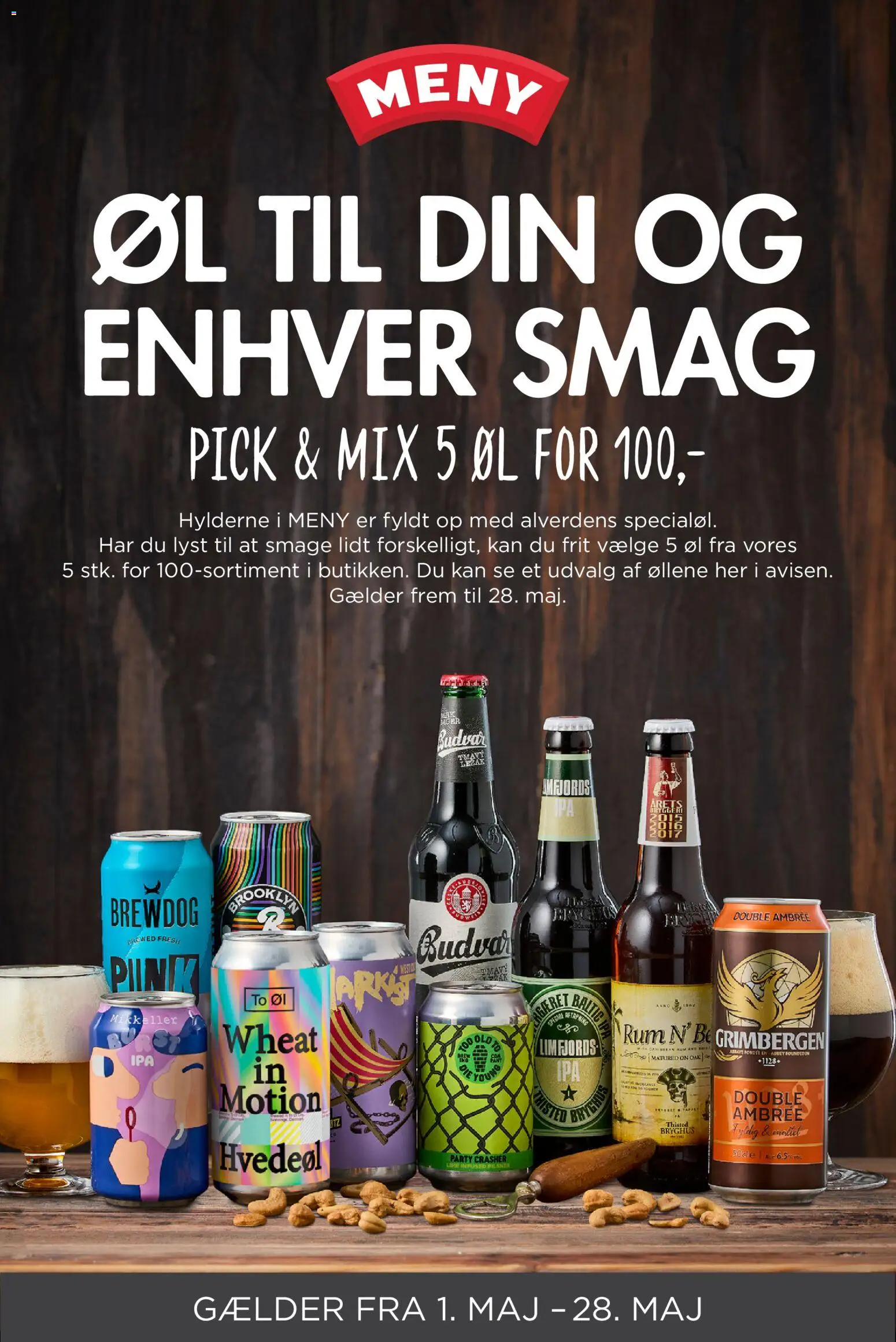 Eksempel på tilbudsavis Meny - Pick & Mix Maj 2026 fra butik Meny gyldig fra 01/05/2026
