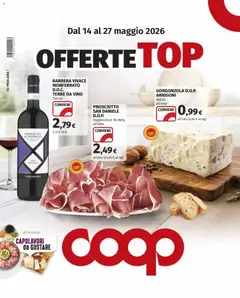 Anteprima dell'opuscolo COOP volantino Offerte Top Trecate dal negozio COOP valido da 14/05/2026