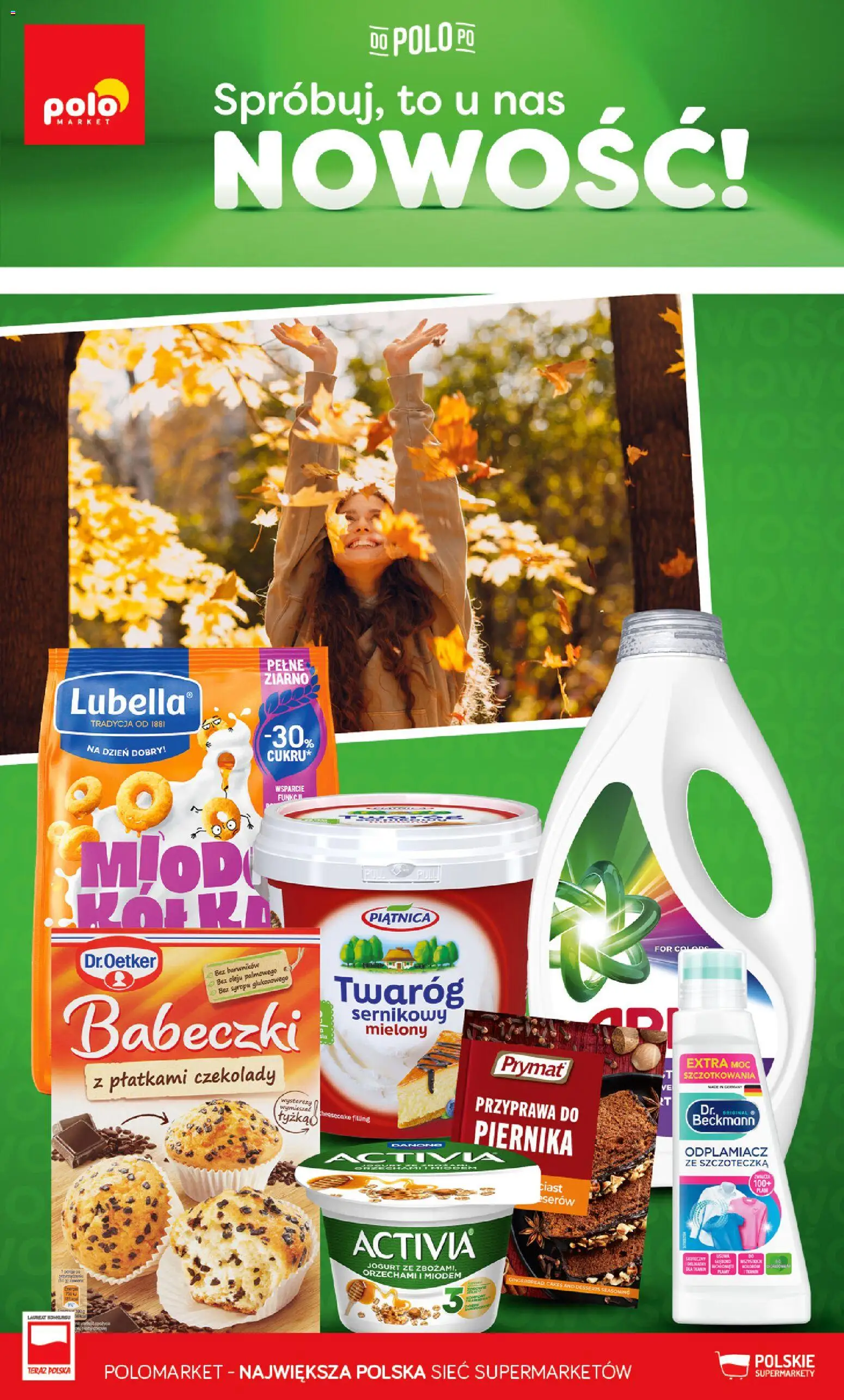 Pogląd gazetki "POLOmarket gazetka Nowości" ze sklepu POLOmarket ważnej od 08.10.2026