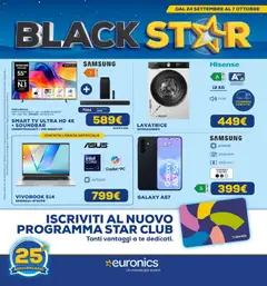 Anteprima dell'opuscolo Euronics volantino dal negozio Euronics valido da 24/09/2026