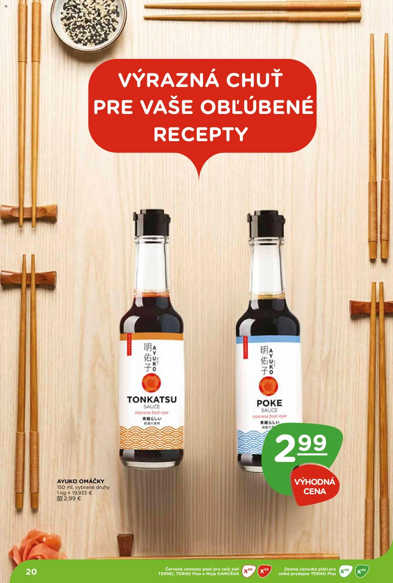 Náhľad Terno letáku platného od 15.10.2026 - Omáčky