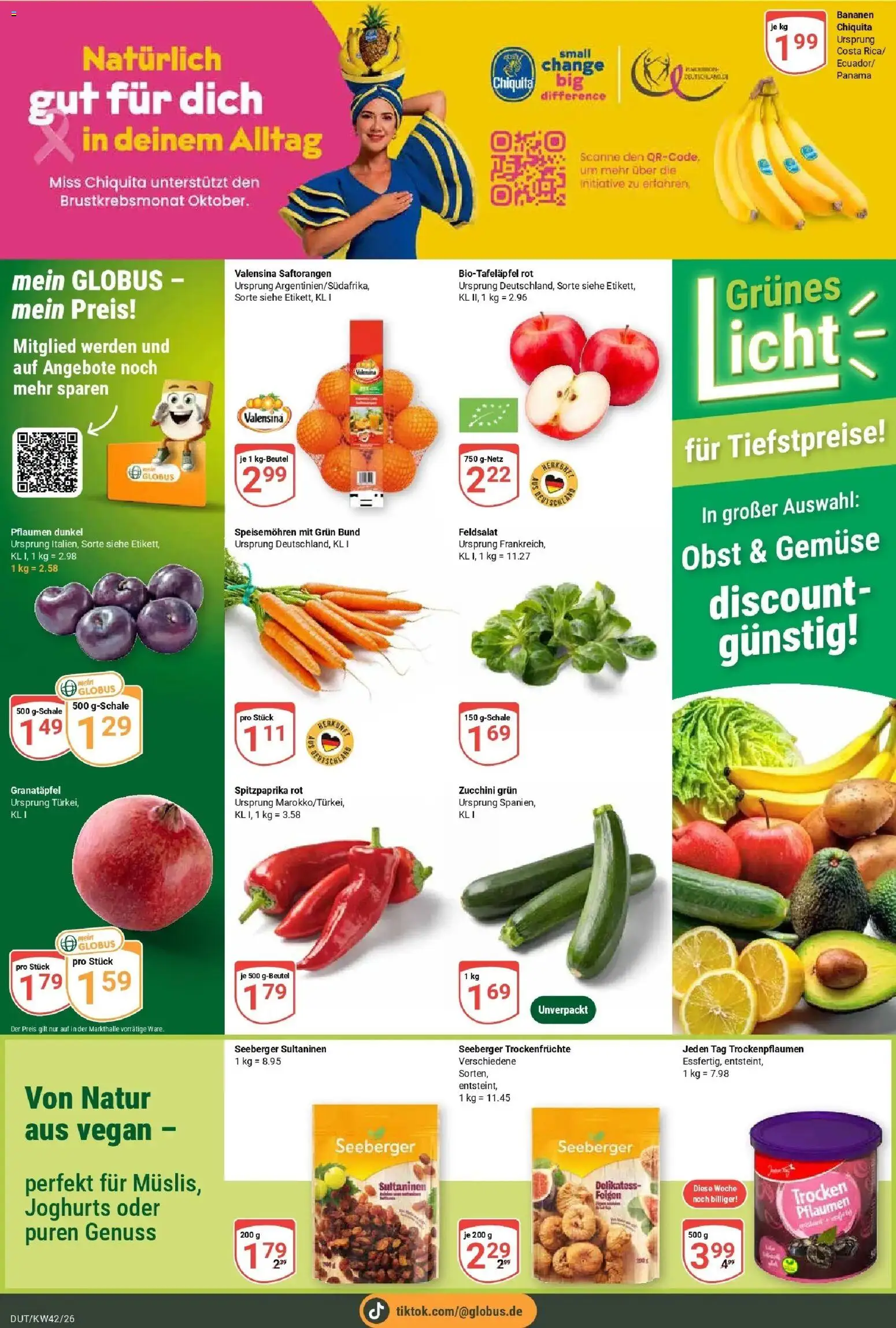 Vorschau von dem Prospekt des Geschäftes Globus, gültig ab dem 12.10.2026