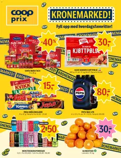 Forhåndsvis Coop Prix kundeavis fra butikk Coop Prix gyldig fra 26/10/2026
