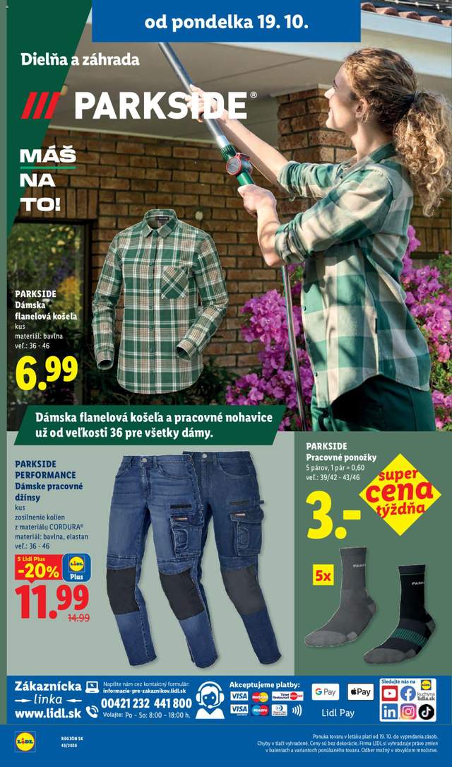 Nový Lidl leták od 19.10.