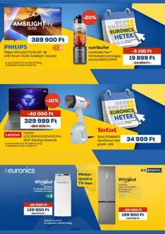 Euronics - Euronics akciós újság megtekintése, amely érvényes 2026.07.16.-től