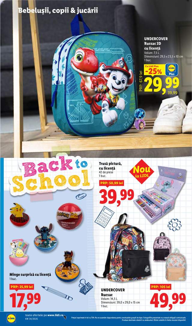 Noul catalog Lidl de la 17.08.