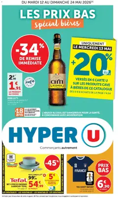Prévisualisation de Hyper U catalogue du magasin Hyper U formulaire valide 12/05/2026