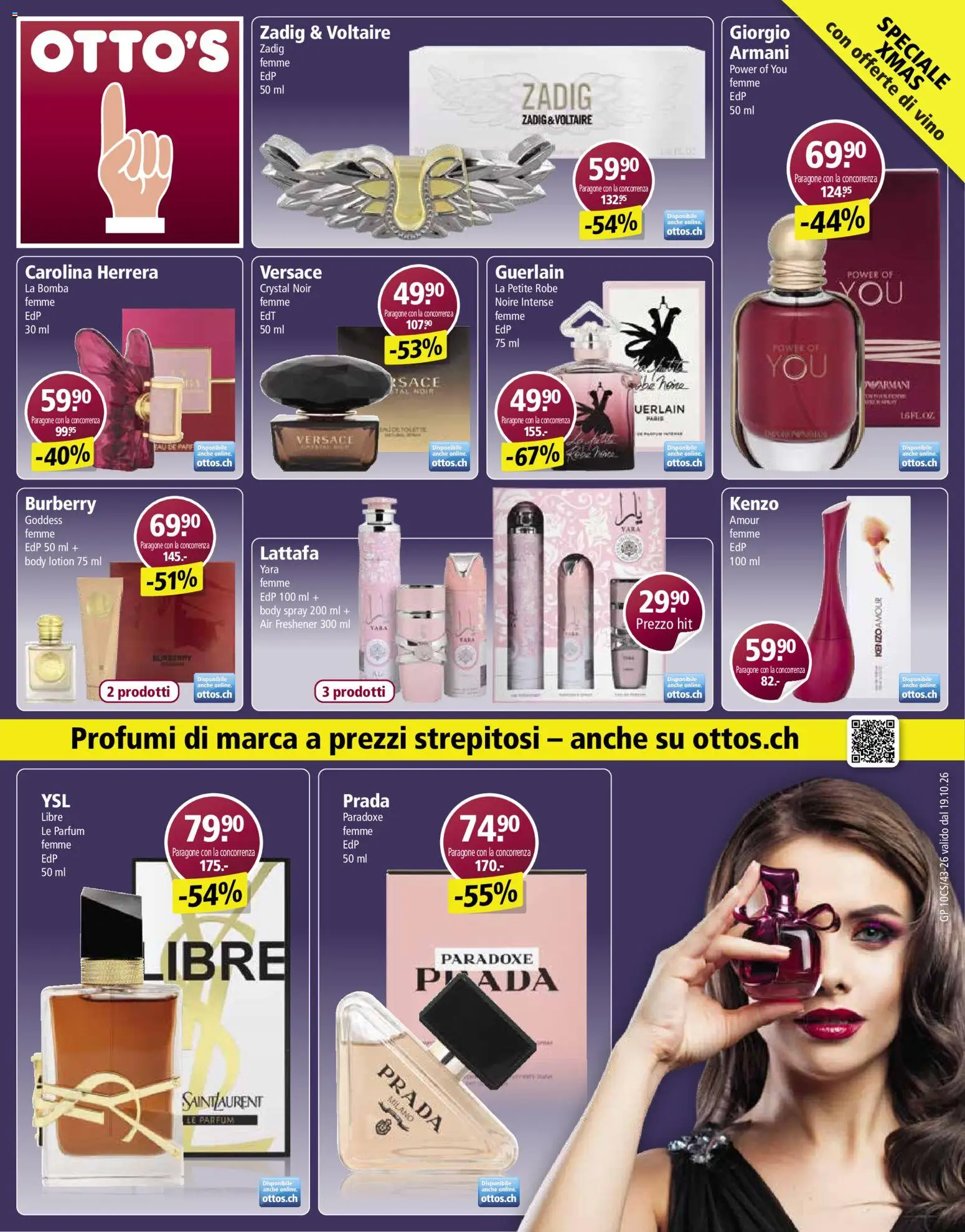 Vorschau des Merkblatts Otto's aktionen Marchio speciale vom Shop Otto's gültig von 19.10.2026 bis 19.11.2026 - Parfüm, Body Lotion