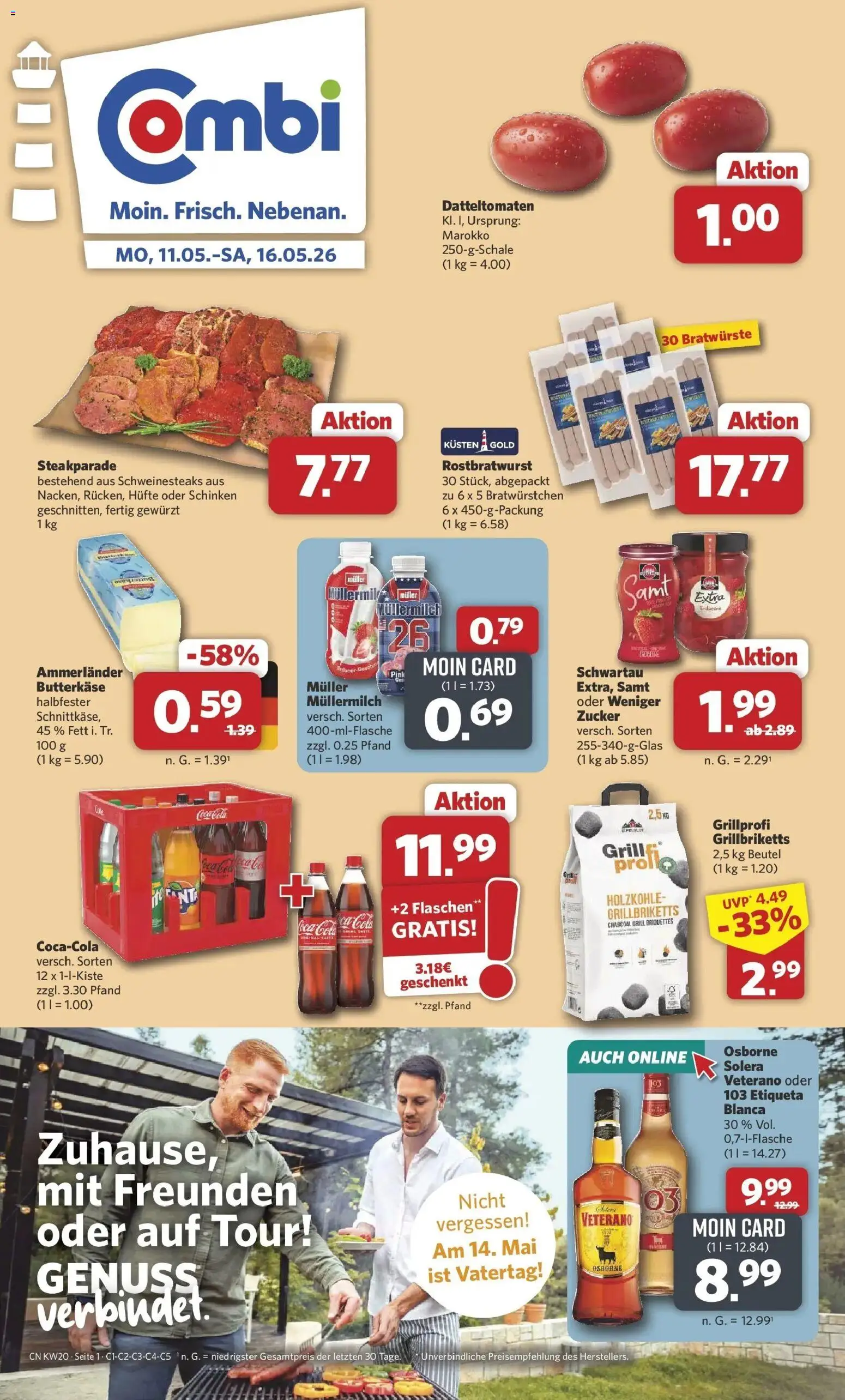 Vorschau von dem Prospekt des Geschäftes Combi, gültig ab dem 11.05.2026
