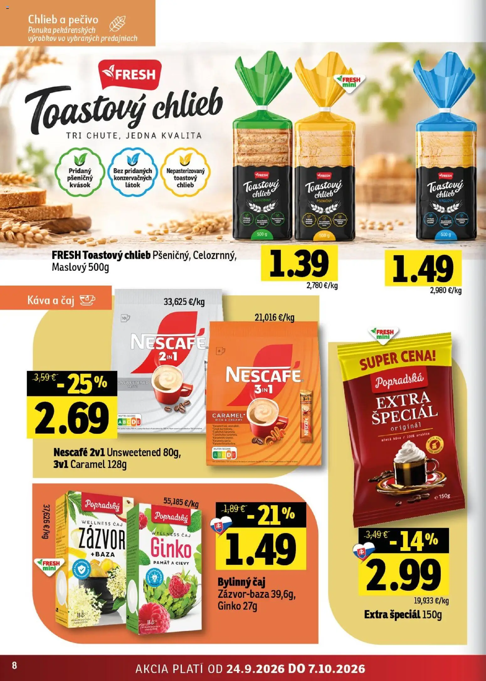 Náhľad Fresh letáku platného od 24.09.2026