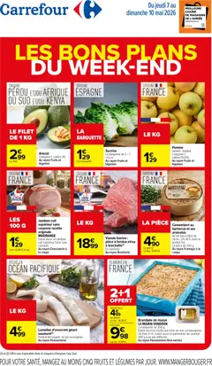Prévisualisation de Carrefour les bons plans du week-end du magasin Carrefour formulaire valide 07/05/2026
