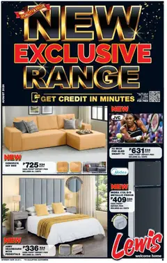 Preview of Lewis Stores flyer valid from 10/08/2026