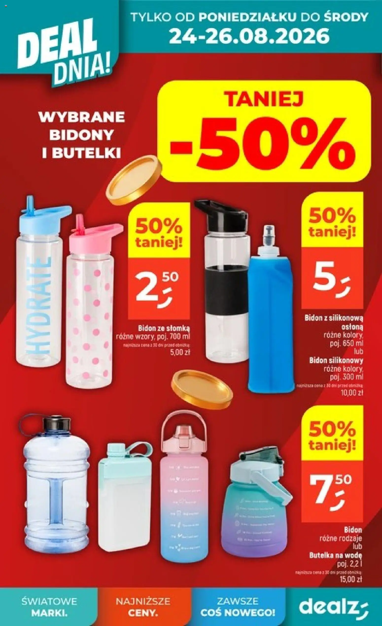 Pogląd gazetki "Dealz gazetka - Deal dnia" ze sklepu Dealz ważnej od 20.08.2026
