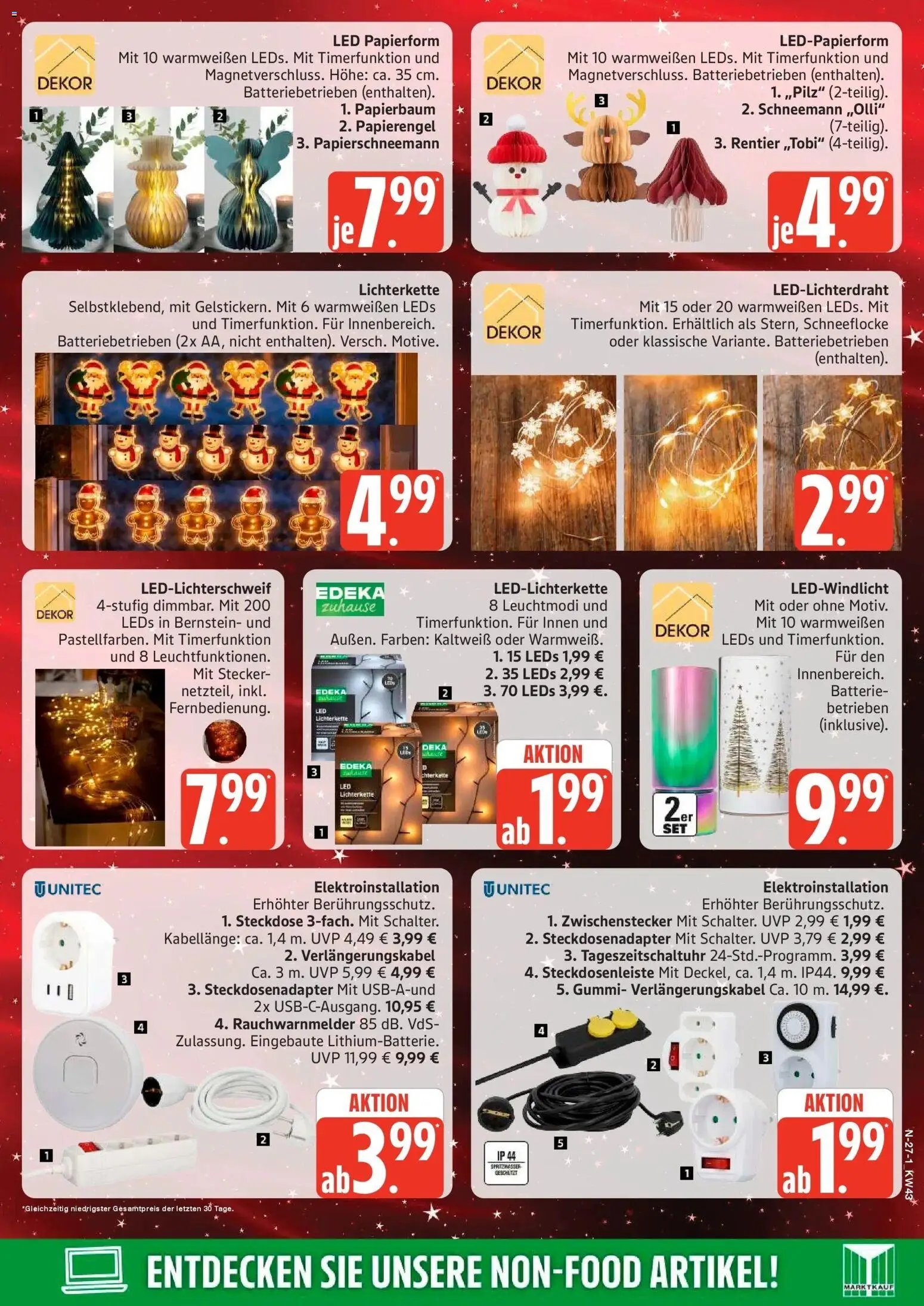 Vorschau von dem Prospekt des Geschäftes Marktkauf, gültig ab dem 19.10.2026