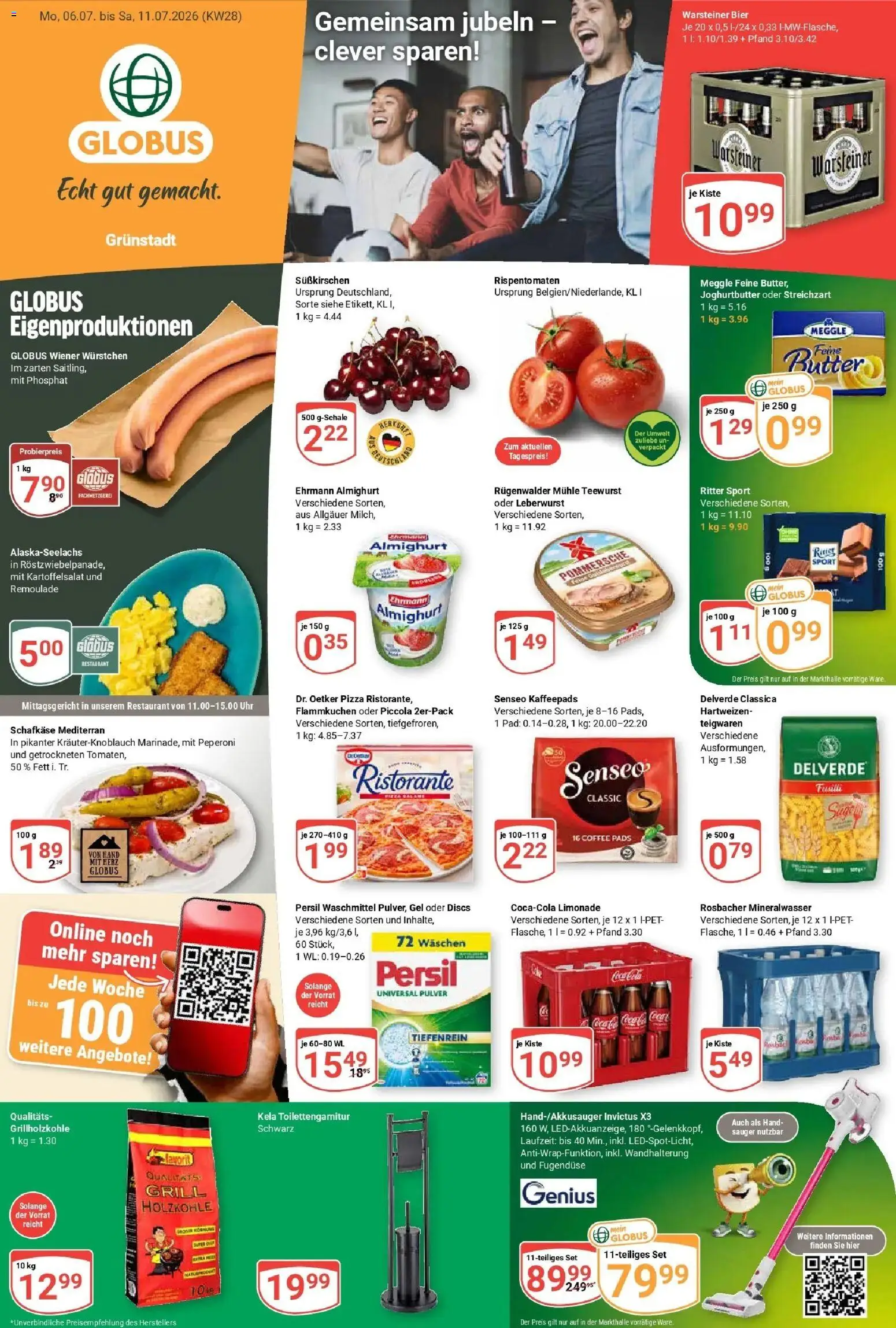 Vorschau von dem Prospekt des Geschäftes Globus, gültig ab dem 06.07.2026