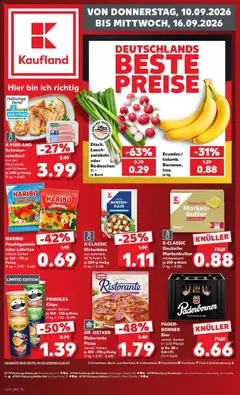 Vorschau von dem Prospekt des Geschäftes Kaufland, gültig ab dem 10.09.2026