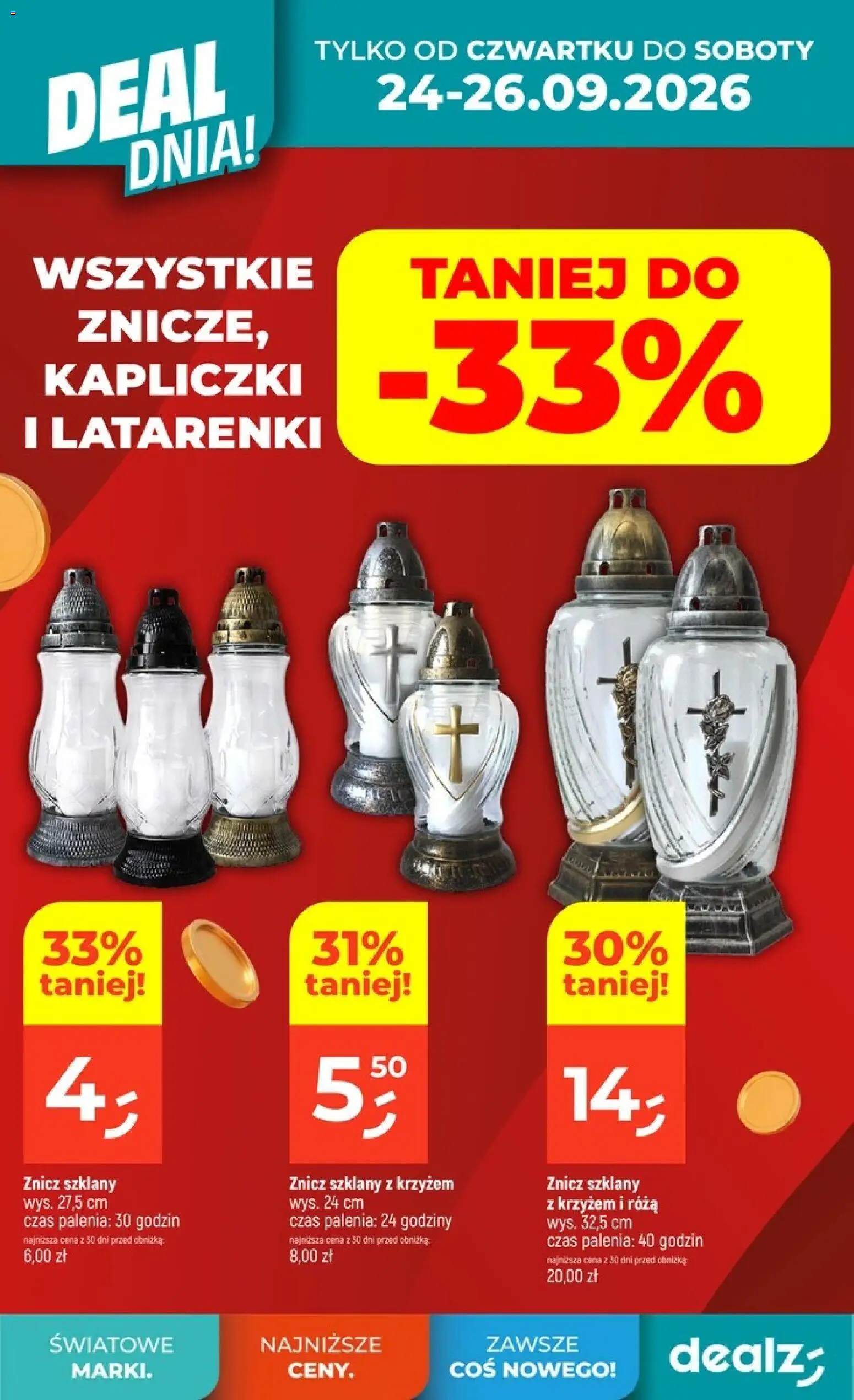 Pogląd gazetki "Dealz gazetka" ze sklepu Dealz ważnej od 24.09.2026