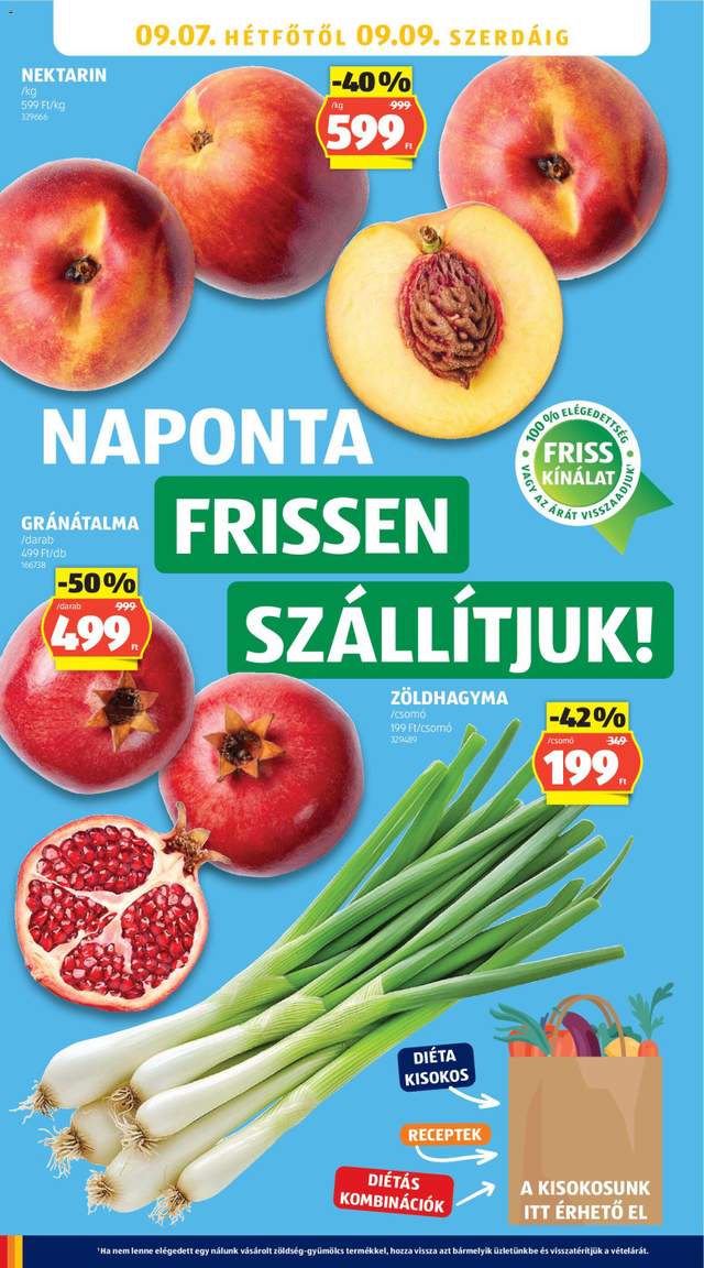 Új Aldi akciós újság 09.03.