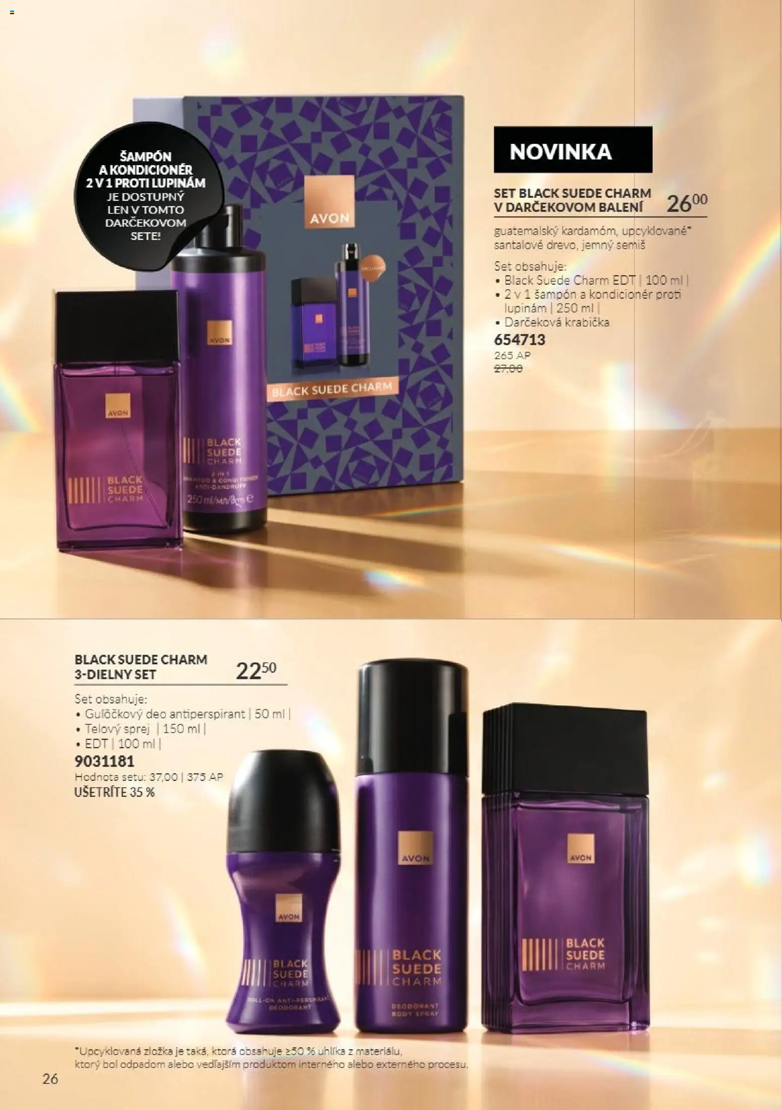 Náhľad Avon letáku platného od 01.11.2026 - Antiperspirant, Šampón, Kondicionér
