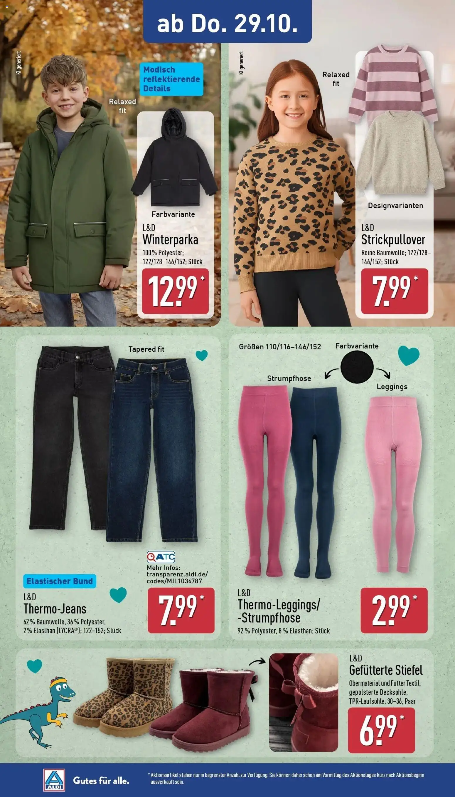 Vorschau von dem Prospekt des Geschäftes Aldi, gültig ab dem 26.10.2026