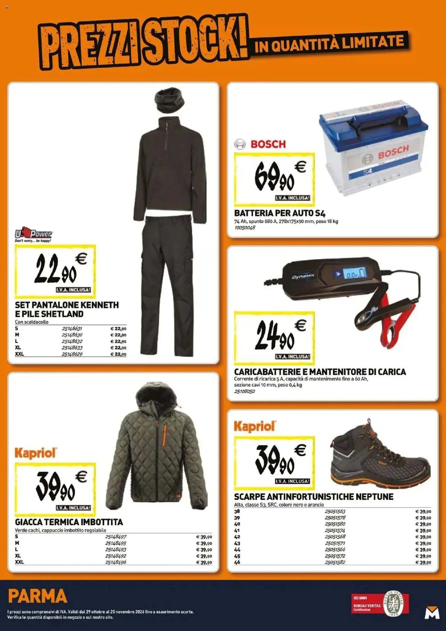 Anteprima dell'opuscolo TECNOMAT catalogo Parma dal negozio TECNOMAT valido da 29/10/2026