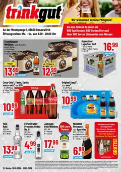 Vorschau von dem Prospekt des Geschäftes Trinkgut, gültig ab dem 17.05.2026