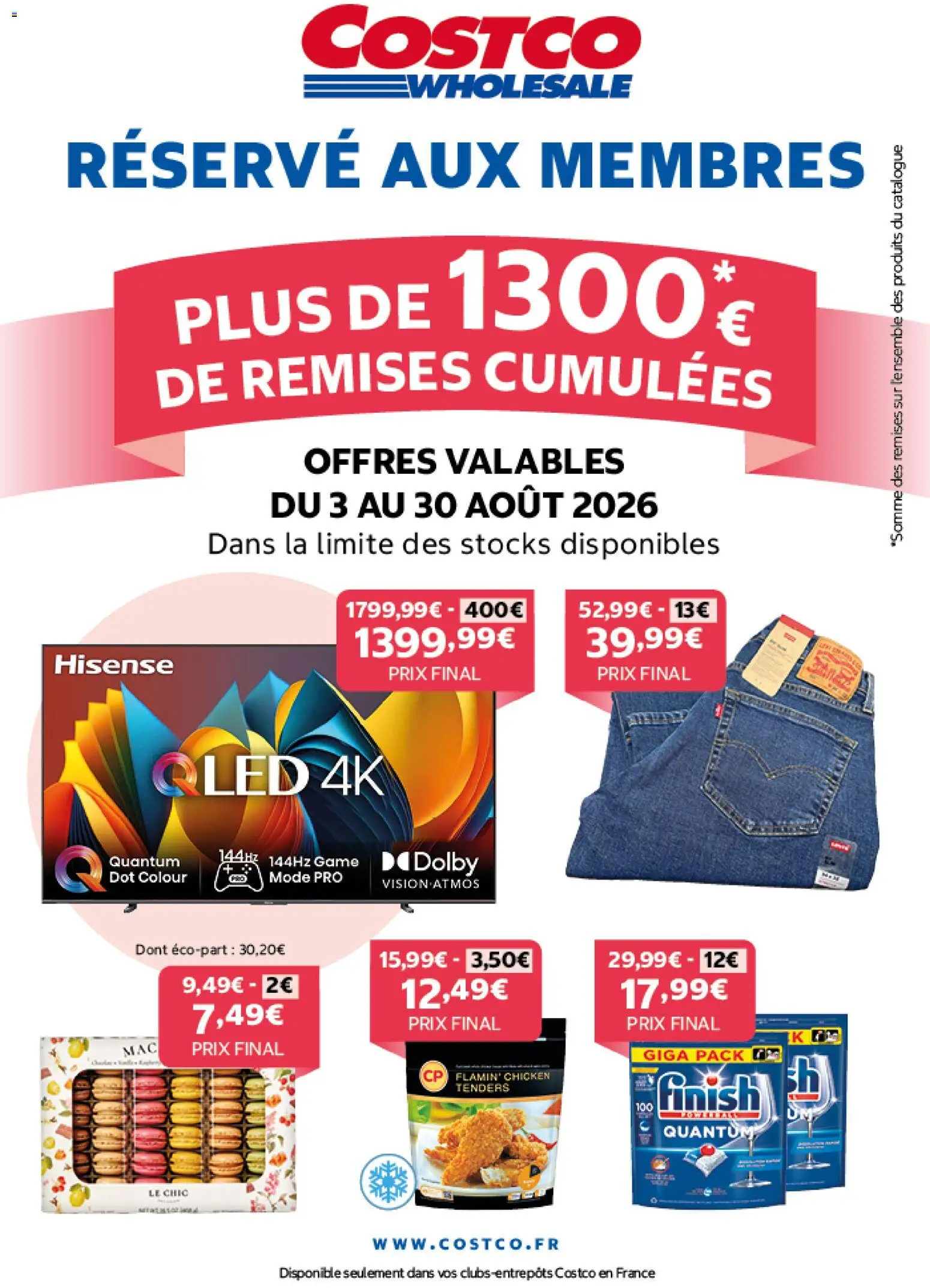 Prévisualisation de Costco catalogue du magasin Costco formulaire valide 03/08/2026