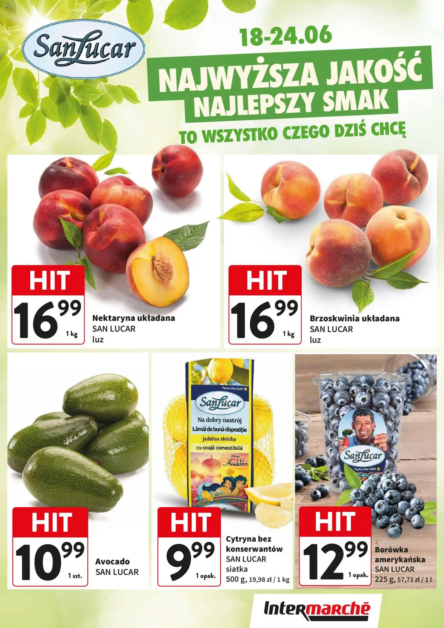 Pogląd gazetki "Intermarche gazetka - Świeży Hit" ze sklepu Intermarche ważnej od 18.06.2026