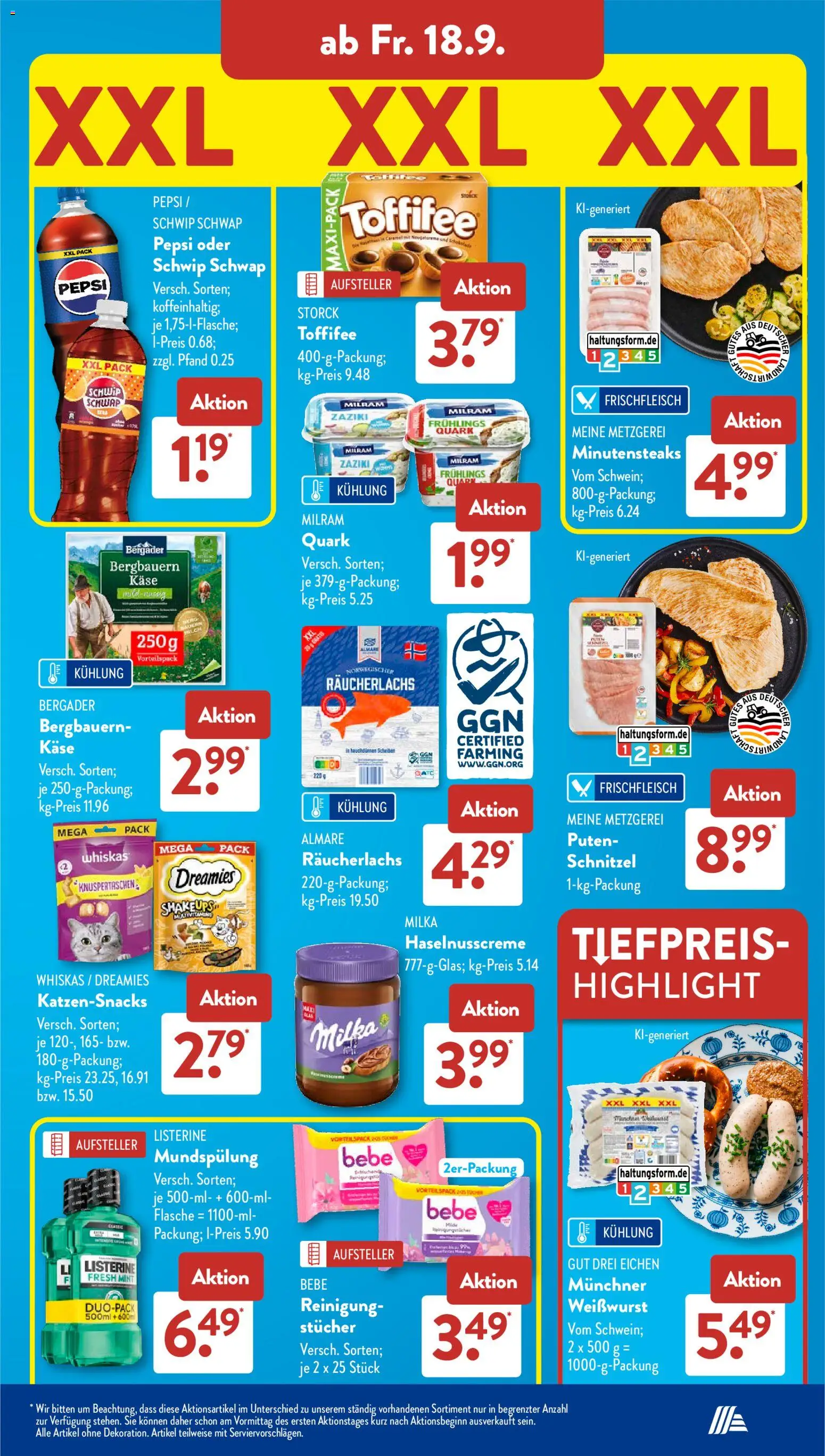 Vorschau von dem Prospekt des Geschäftes Aldi Süd, gültig ab dem 14.09.2026