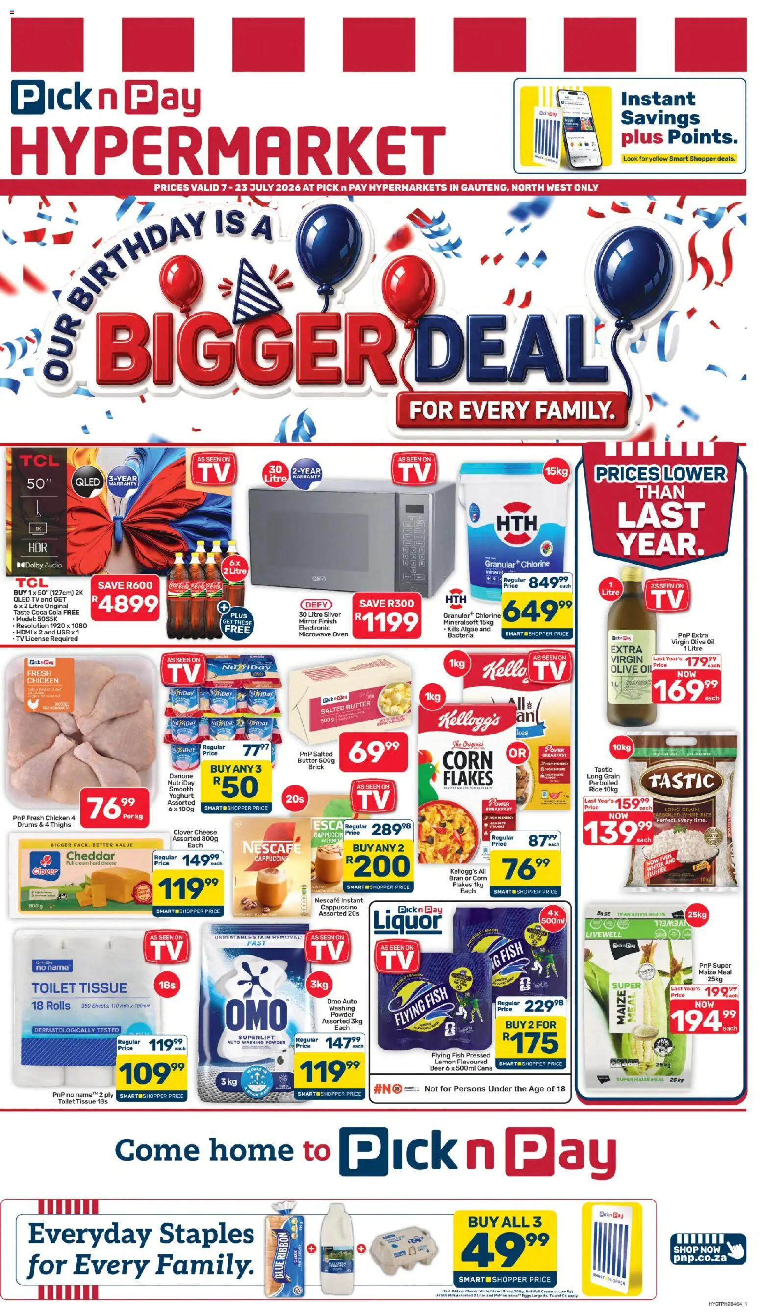 Preview of Pick n Pay flyer valid from 07/07/2026