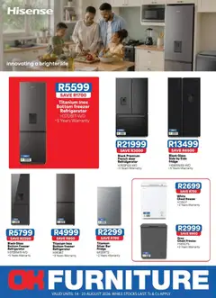 Preview of OK Furniture flyer valid from 14/08/2026