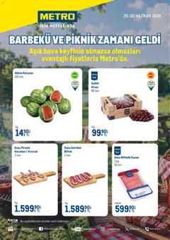 Metro Metro - Barbekü ve piknik zamanı geldi 25.06.2026 - Broşürünün önizlemesi