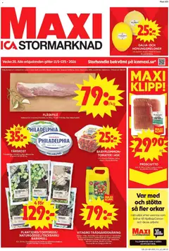 Förhandsgranska reklamblad Enköping från butik ICA Maxi gäller från 11/05/2026
