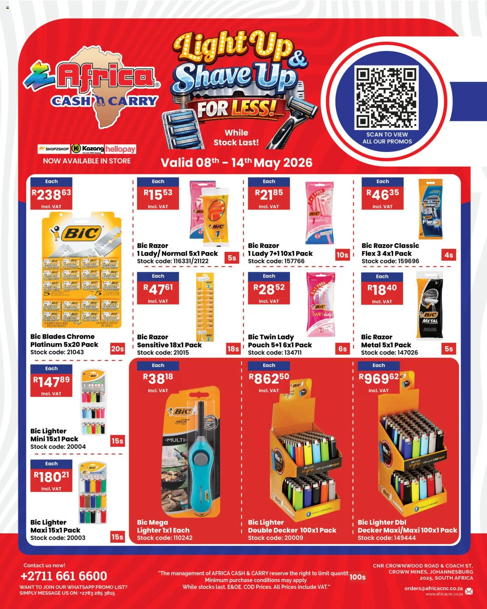 Preview of Africa Cash & Carry flyer valid from 08/05/2026