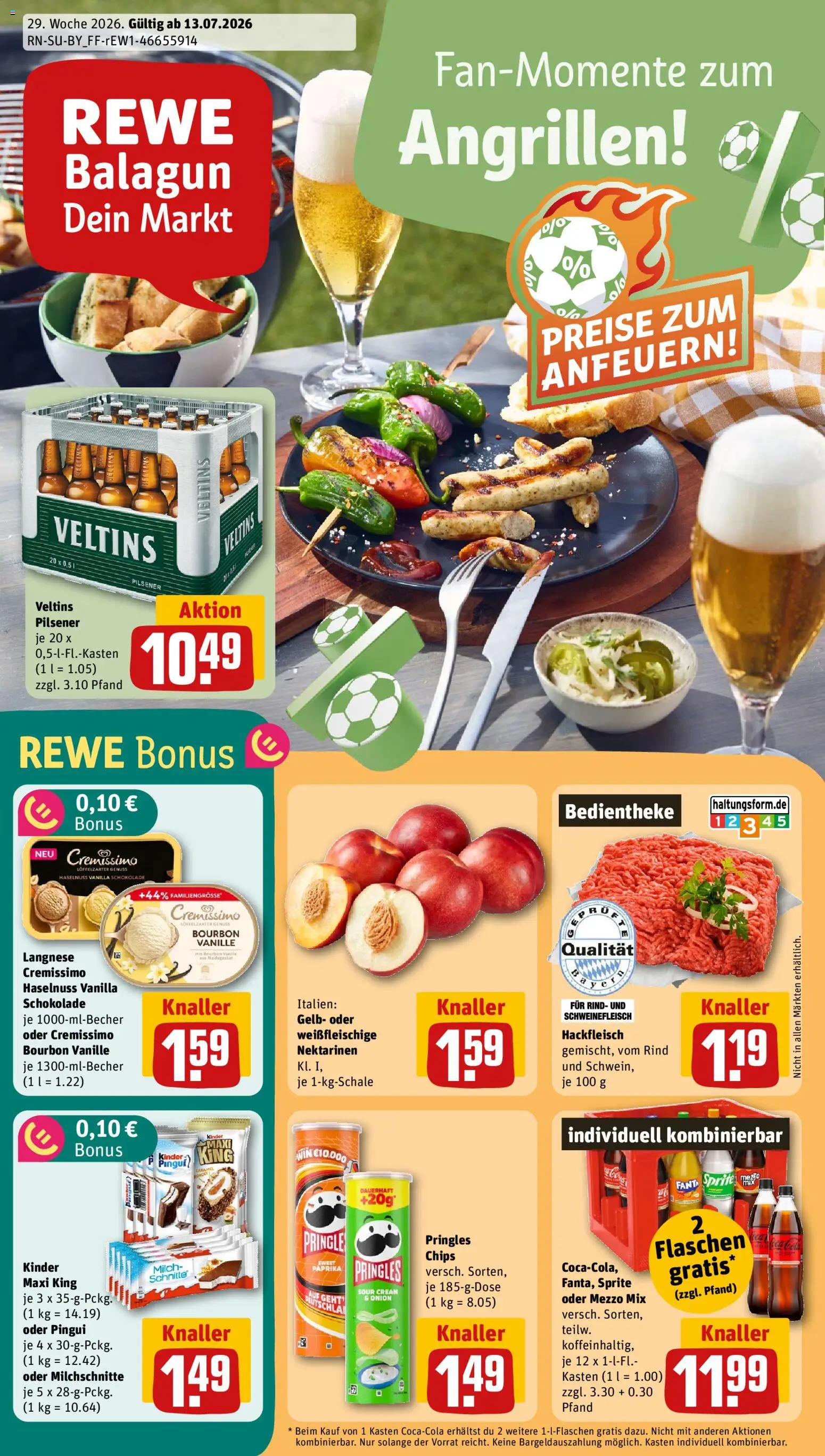 Voorbeeld van Rewe DE - DE Folder van winkel Rewe DE geldig vanaf 13-07-2026
