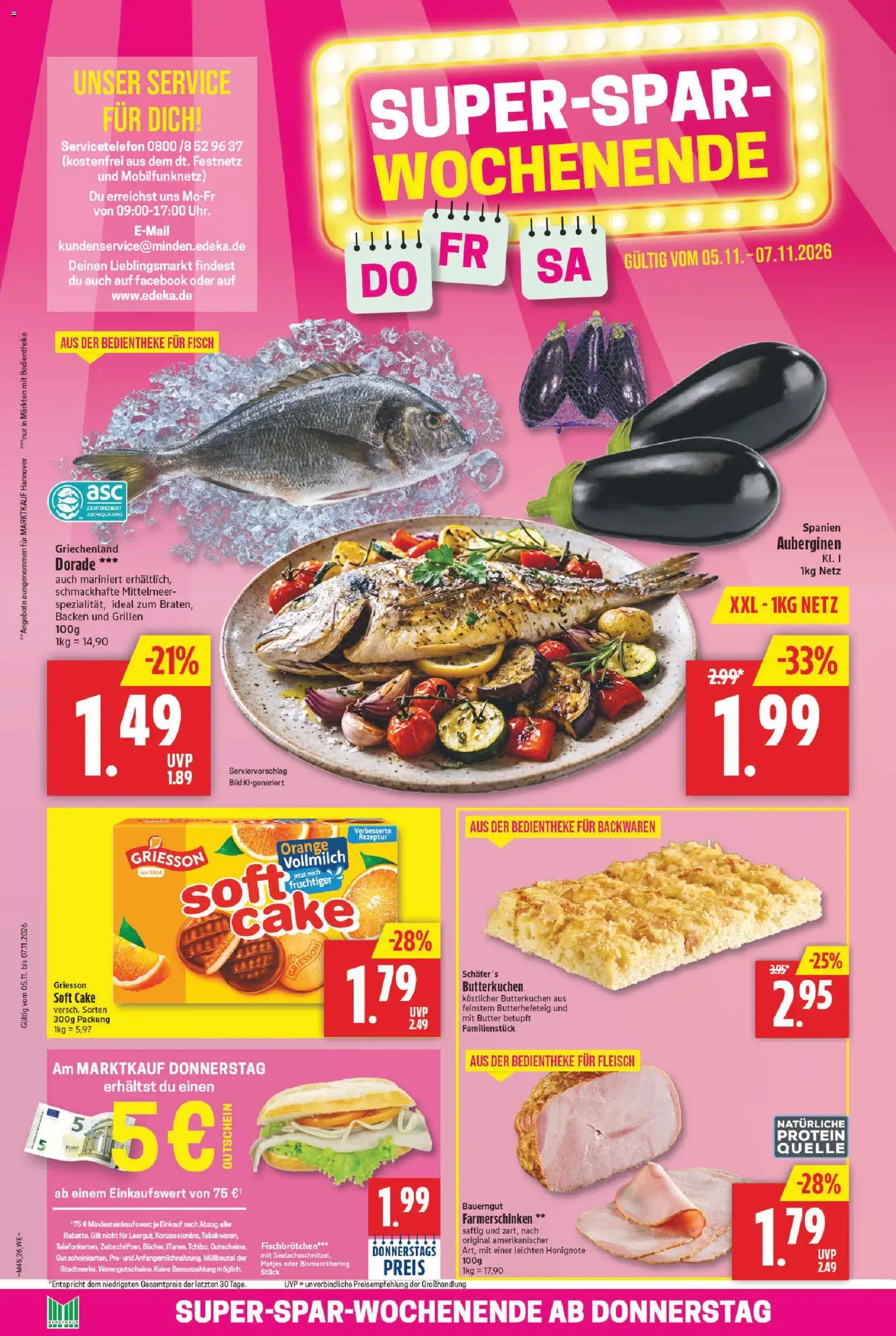 Vorschau von dem Prospekt des Geschäftes Marktkauf, gültig ab dem 02.11.2026