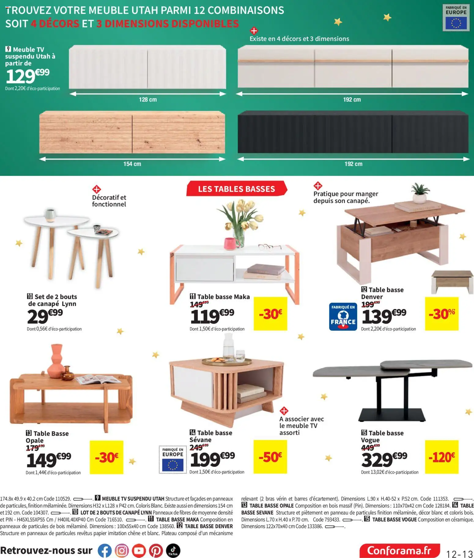 Prévisualisation de Conforama catalogue du magasin Conforama formulaire valide 27/10/2026