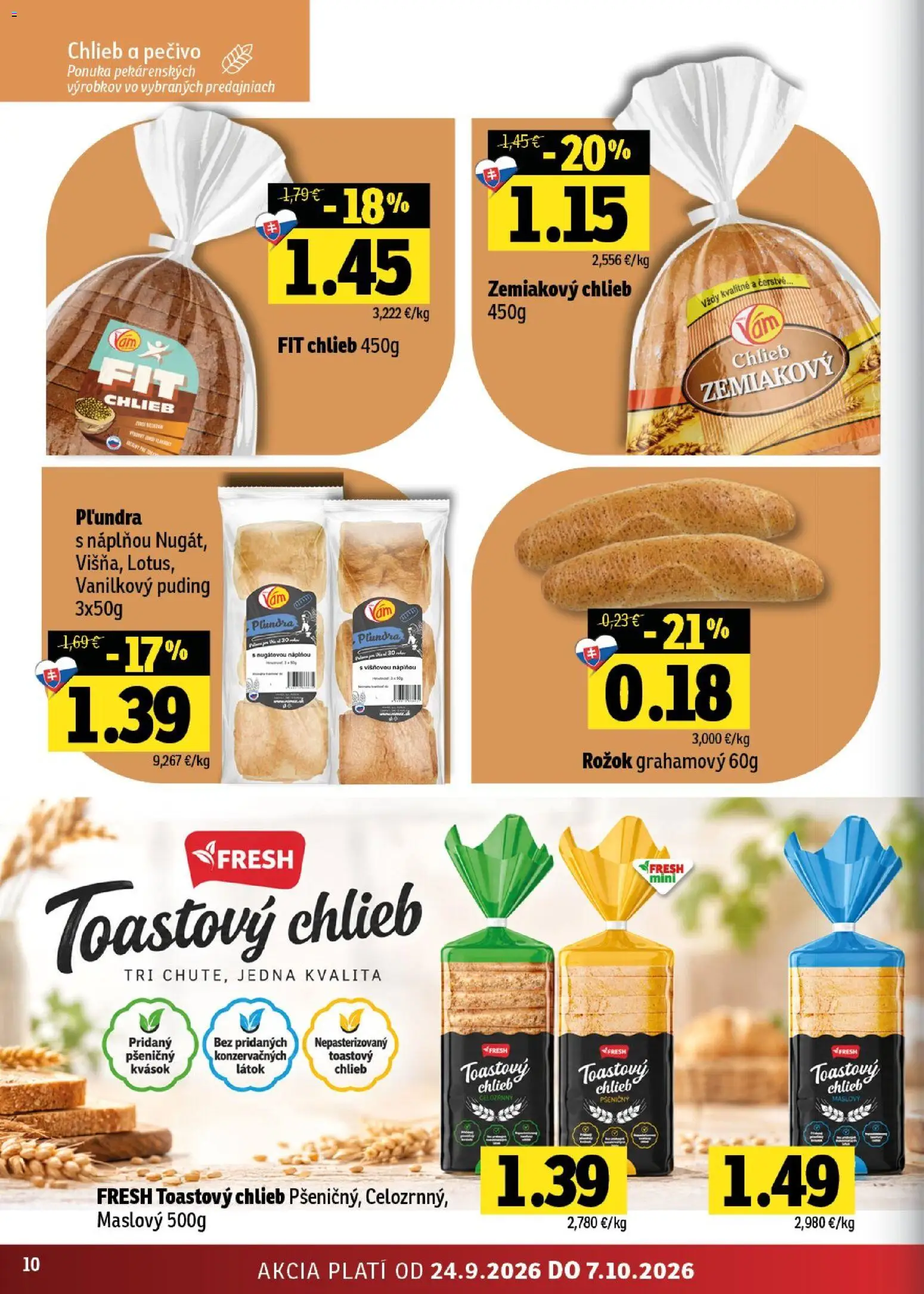 Náhľad Fresh letáku platného od 24.09.2026