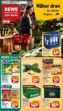 Vorschau von dem Prospekt des Geschäftes Rewe, gültig ab dem 27.07.2026