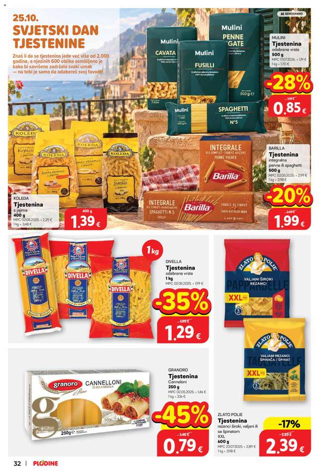 Novi Plodine katalog od 21.10.