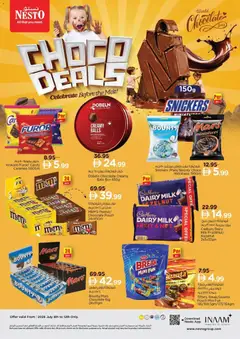 Preview of the catalogue Nesto catalogue choco deals of store Nesto valid from 6 Jul, 2026