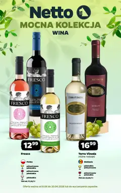 Pogląd gazetki "Netto gazetka - Wina" ze sklepu Netto ważnej od 08.06.2026