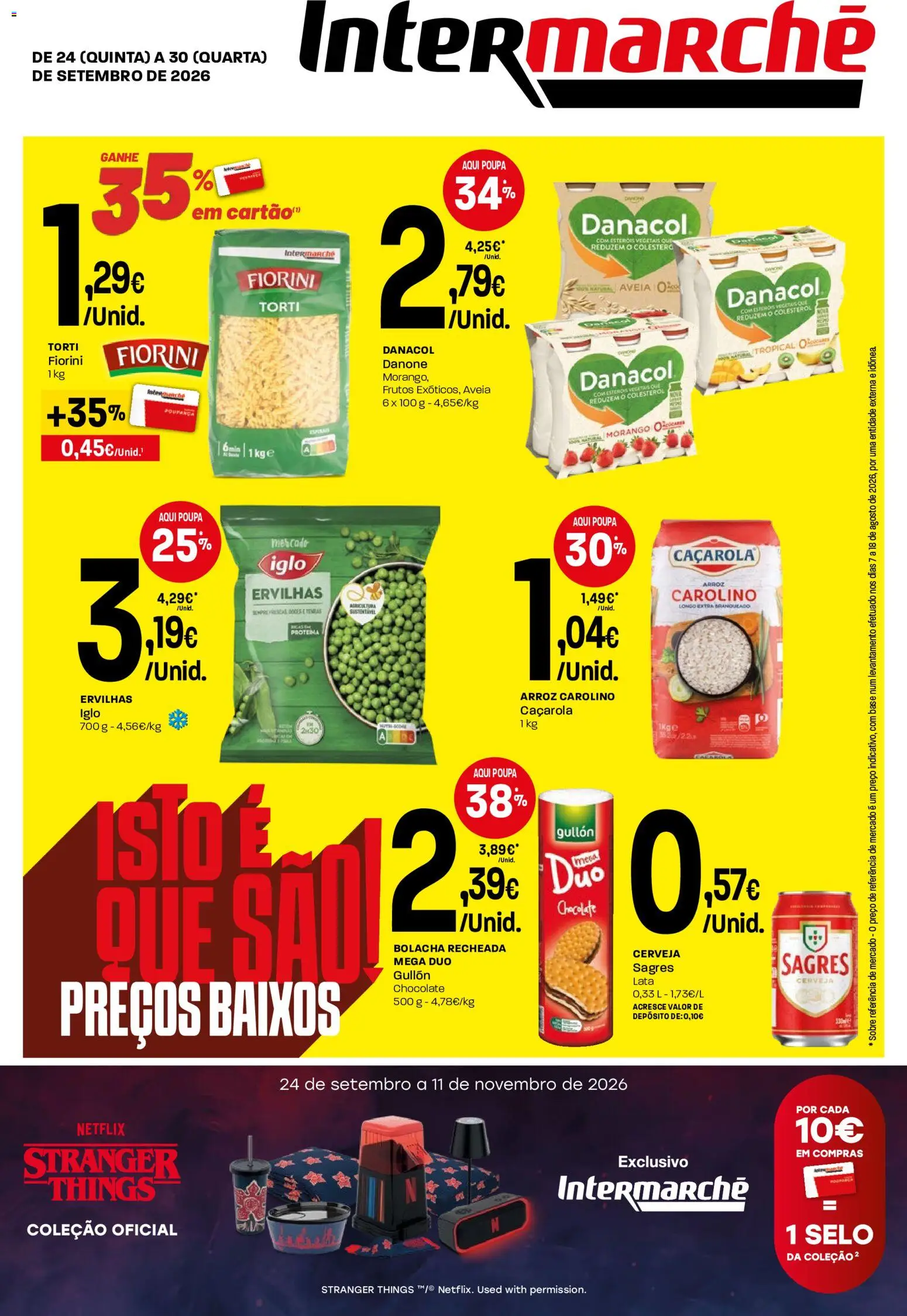 Pré-visualização do folheto da loja Intermarché válida a partir de 24/09/2026