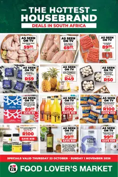 Preview of Food Lover's Market flyer valid from 22/10/2026