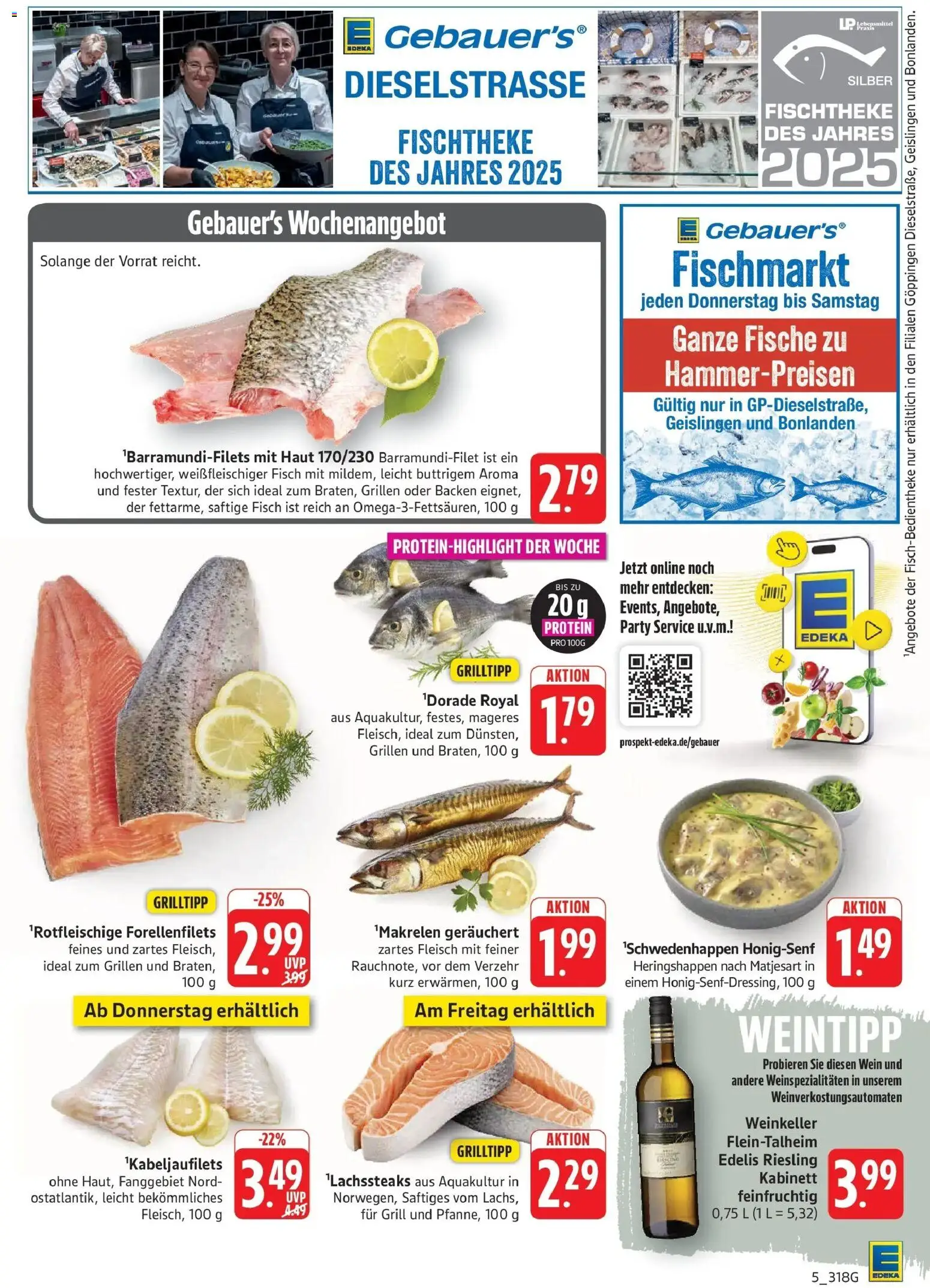 Vorschau von dem Prospekt des Geschäftes Edeka, gültig ab dem 07.09.2026