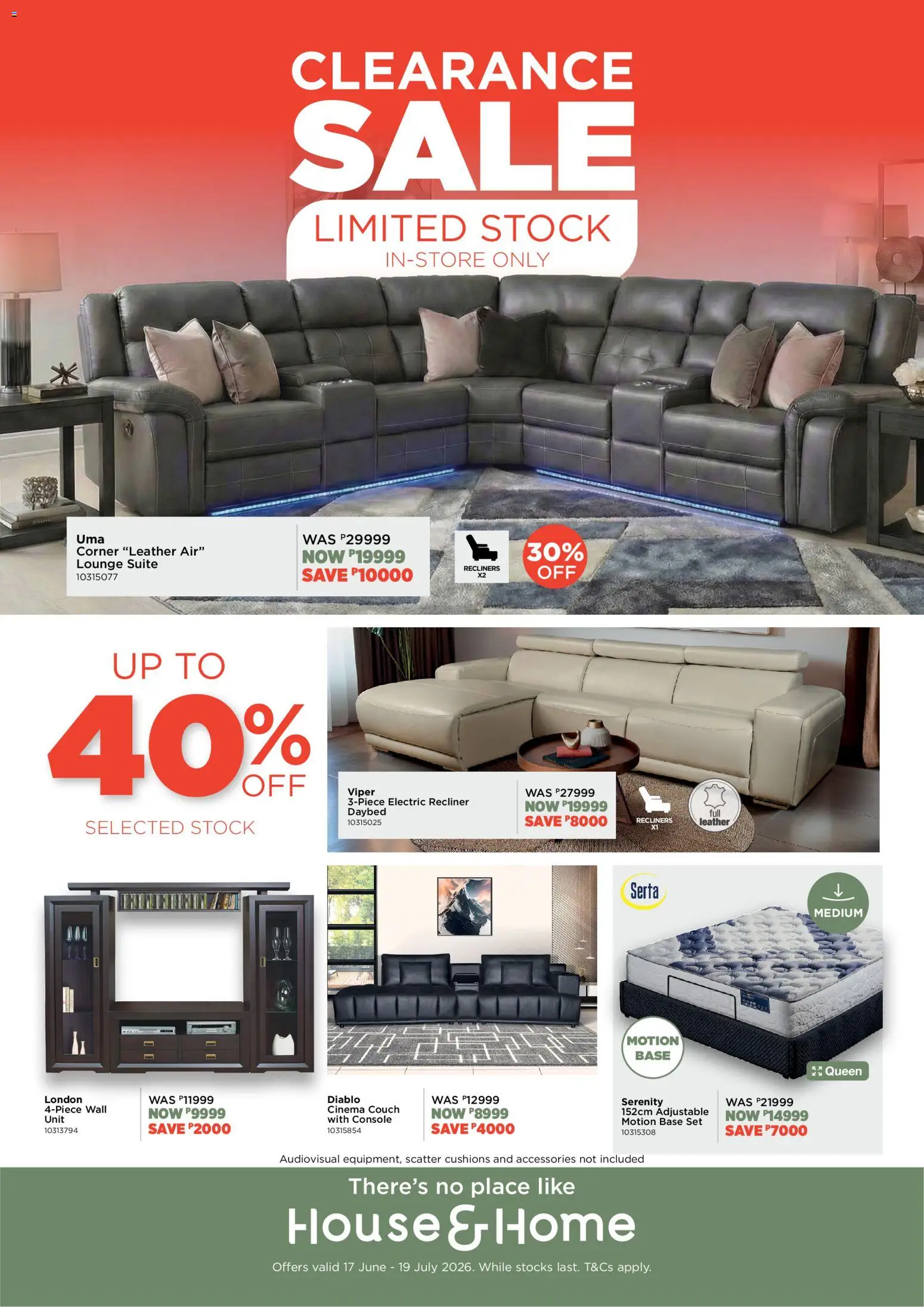 Preview of House and Home flyer valid from 17/06/2026