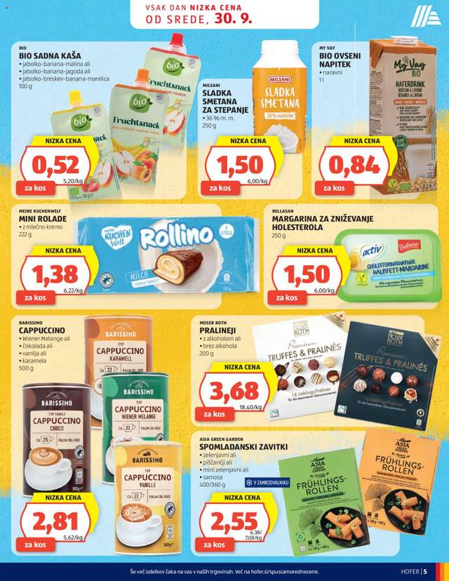 Novi Hofer katalog od 30.09.
