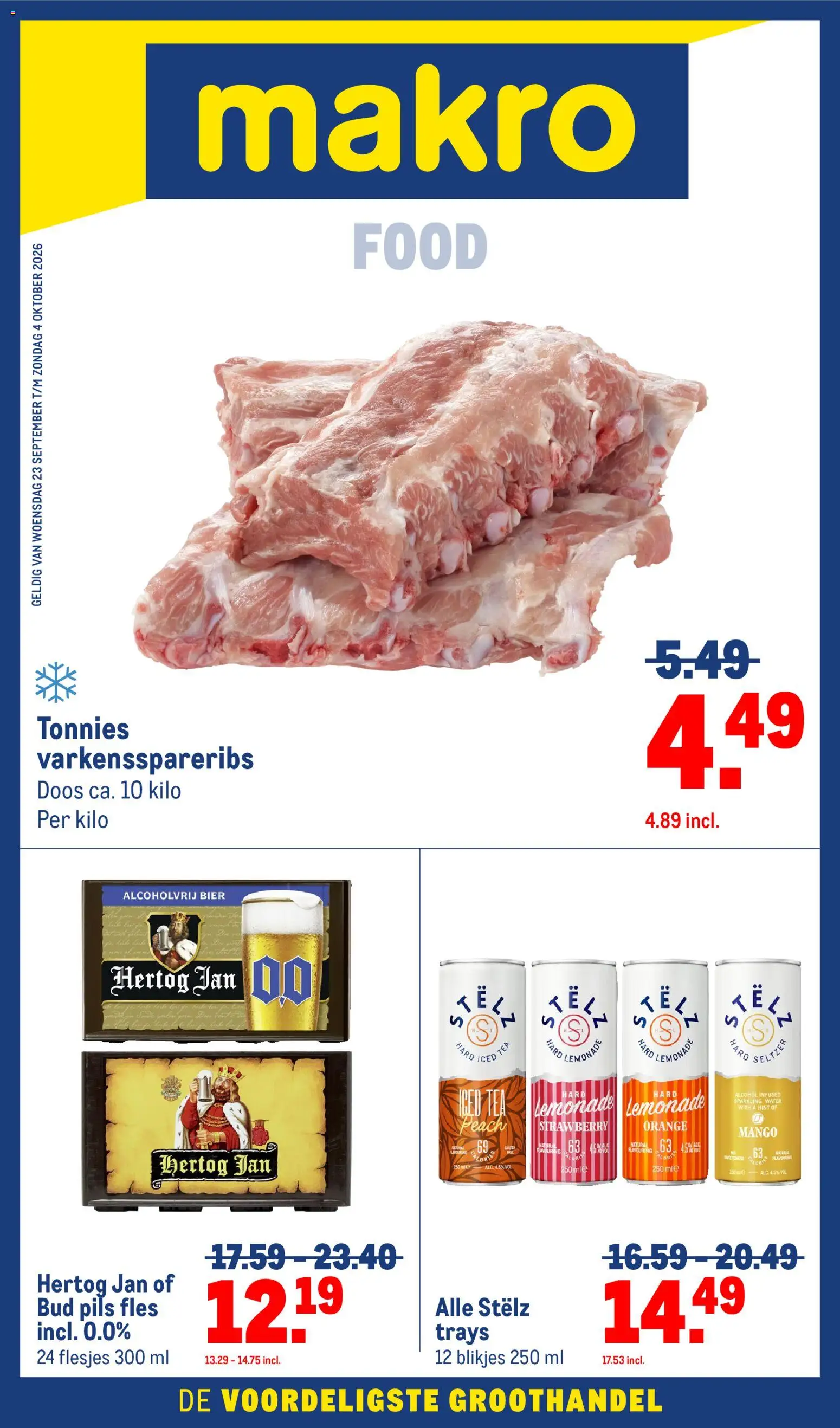 Voorbeeld van Folder van winkel Makro geldig vanaf 23-09-2026