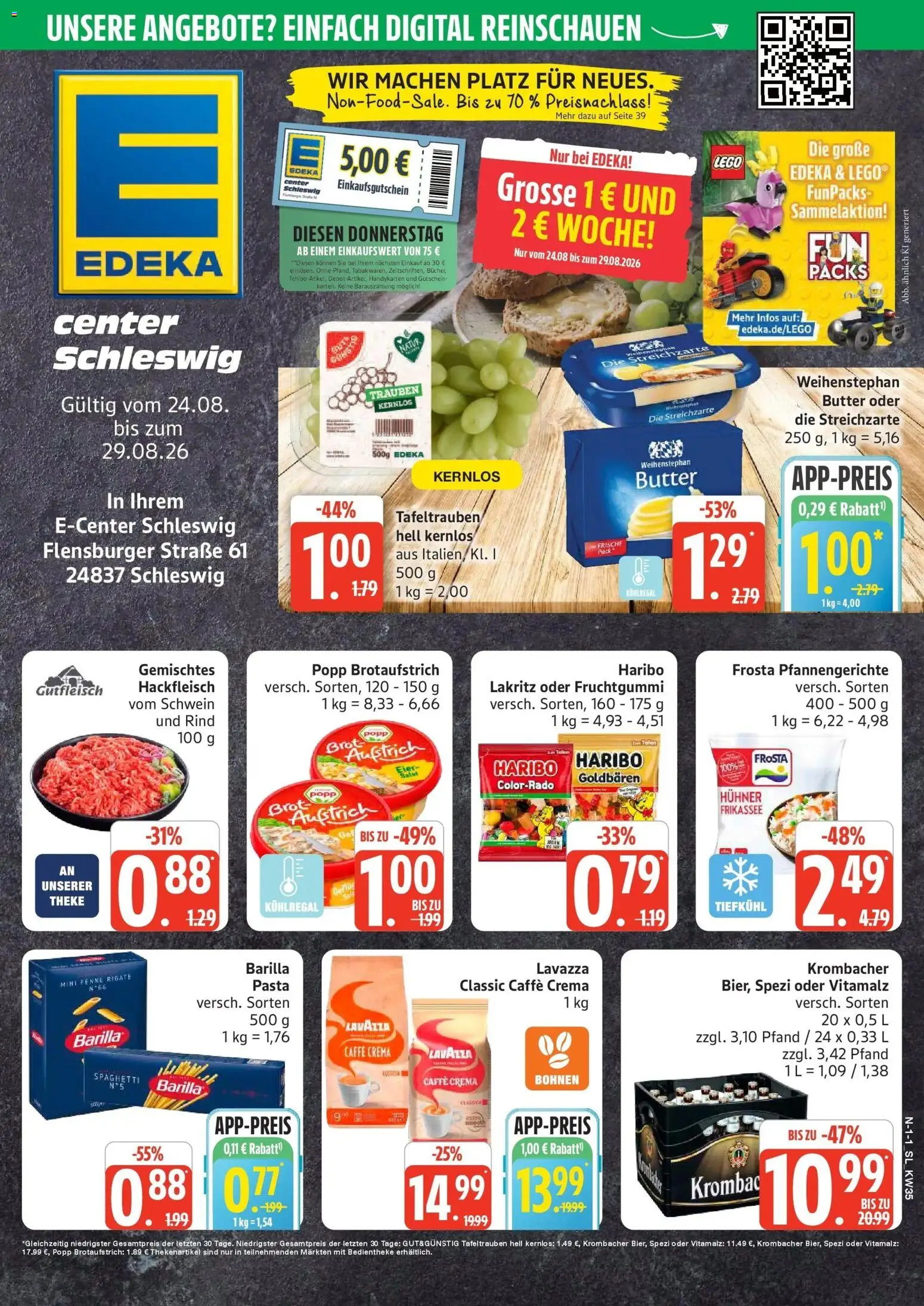 Vorschau von dem Prospekt des Geschäftes Edeka, gültig ab dem 24.08.2026